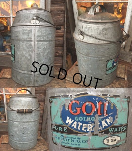 画像2: Vintage GOTT water can  (MA199) (2)