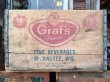 画像1: Vintage Wood Box Grafs Drink (MA207)  (1)