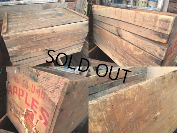 画像3: Vintage Wood Box Apples (MA209)  (3)