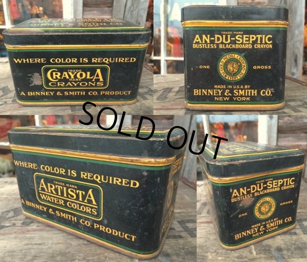 画像2: Vintage Crayola Crayons Can (MA212) (2)