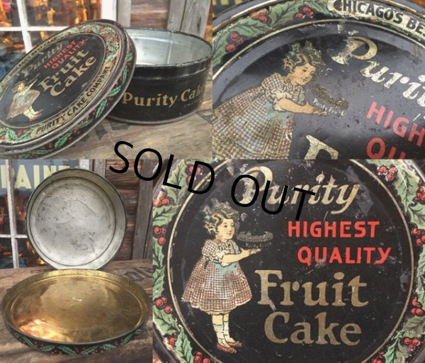 画像3: Vintage Purity Fruit Cake Can (MA211) (3)