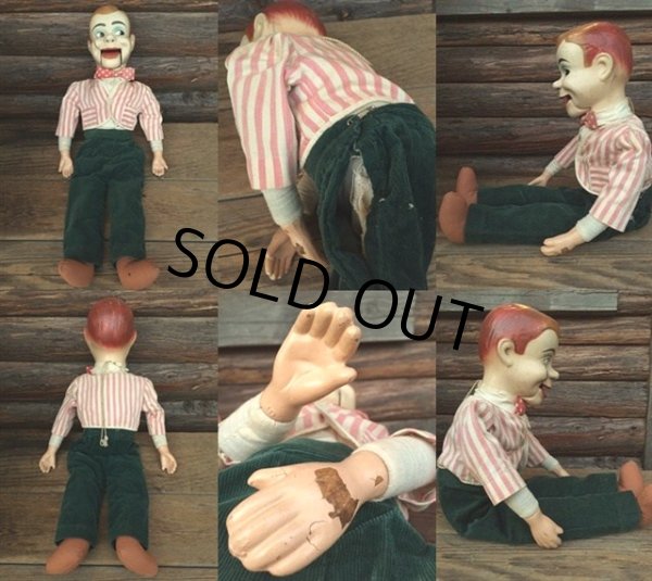 画像3: 50s Vintage Jerry Mahoney Composition Ventriloquist Doll (MA210) (3)
