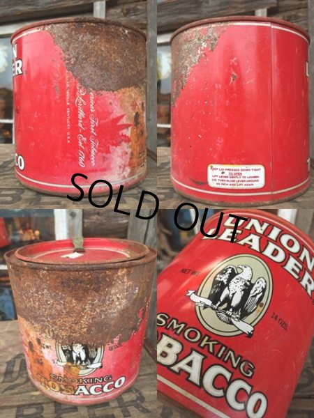 画像2: Vintage UNION LEADER SMOKING TOBACCO Can (MA213) (2)