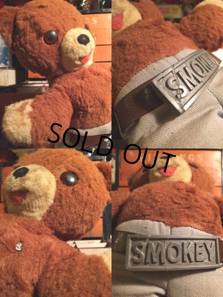 画像2: 60s Vintage IDEAL Smokey Bear 13' Plush Doll (MA223)  (2)