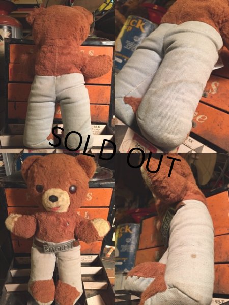 画像3: 60s Vintage IDEAL Smokey Bear 13' Plush Doll (MA223)  (3)