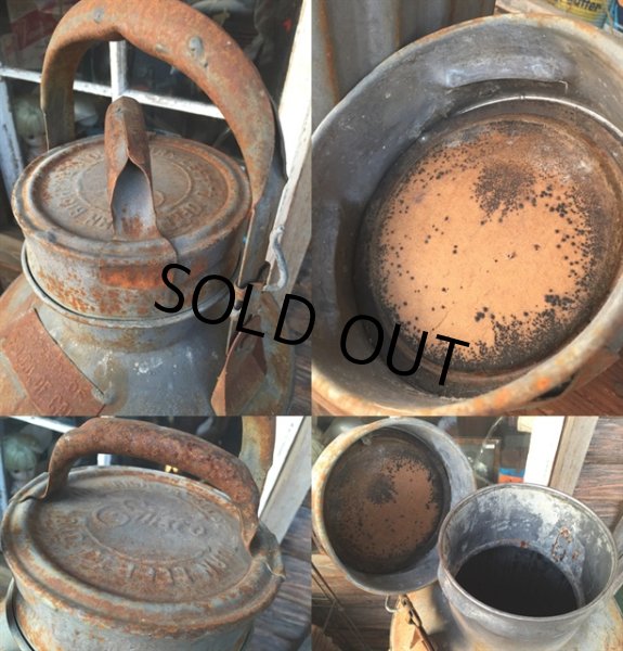 画像3: 20s Vintage 5 Gallon Metal Oil Can (MA242) (3)