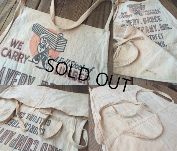 画像3: Vintage Carpenter Nail Apron / AVERY,BRUCE (MA110)  (3)