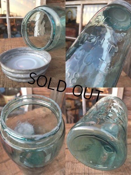 画像3: Vintage Masons Patent Nov 30th 1858 Glass Jar (MA248) (3)