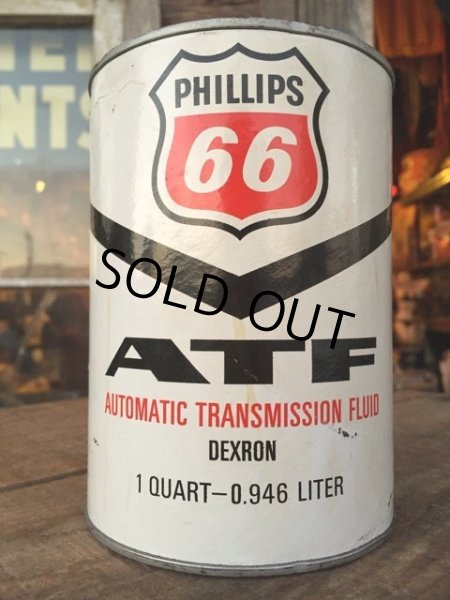 画像1: Vintage PHILLIPS 66 1 Quart Motor Oil Can (MA277)  (1)