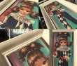 画像2: SALE！60s Eden Vintage Big Eyes Art Harlequin (MA292) (2)