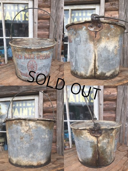 画像3: 20s Vintage Standard Oil Mica Axle Grease Can (MA300) (3)