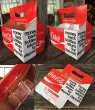 画像2: Vintage Soda 6-Pac bottles Cardboard carrying case / Coca Cola (MA311) (2)