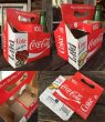 画像2: Vintage Soda 6-Pac bottles Cardboard carrying case / Coca Cola (DJ310) (2)