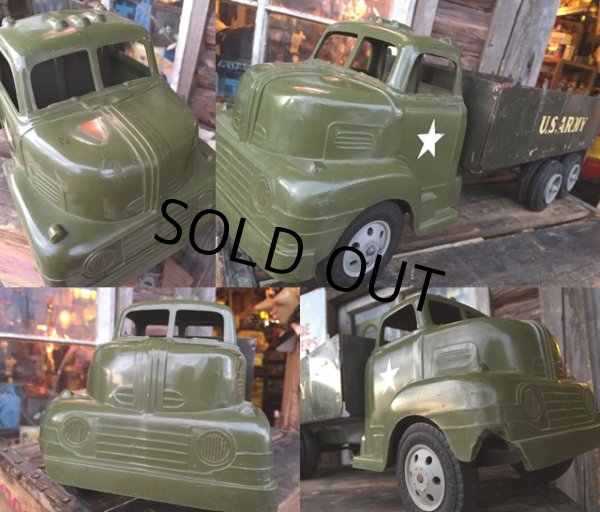 画像2: 50s Vintage Marx Army Truck（MA358） (2)