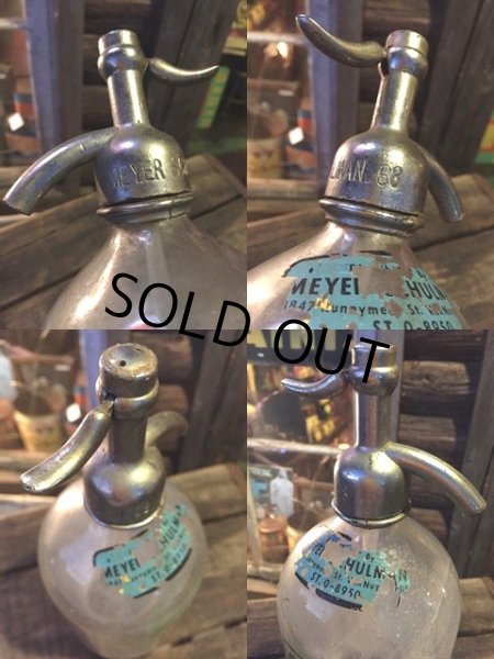 画像3: Vintage Silver State Seltzer Bottle （MA366） (3)