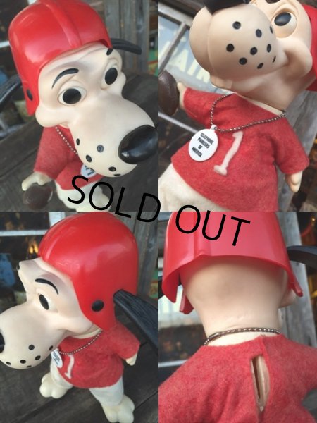 画像3: Vintage RDF Dog Bank FOOTBALL RED (MA377） (3)