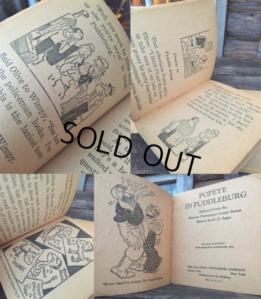 画像3: 30s Vintage Popeye Little Big Books (MA380) (3)