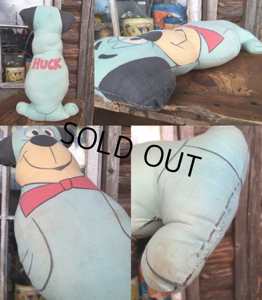 画像2: 70s Vintage Huckleberry Hound Pillow Doll (MA84) (2)