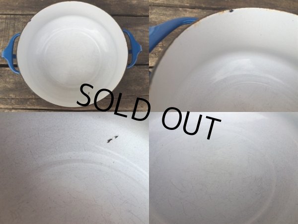 画像4: 60ｓ Dansk Blue Enameled 2Quart Pots (MA386)  (4)