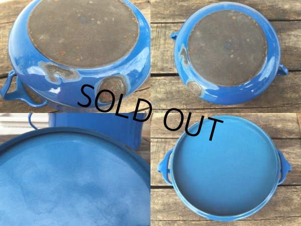 画像5: 60ｓ Dansk Blue Enameled 2Quart Pots (MA386)  (5)