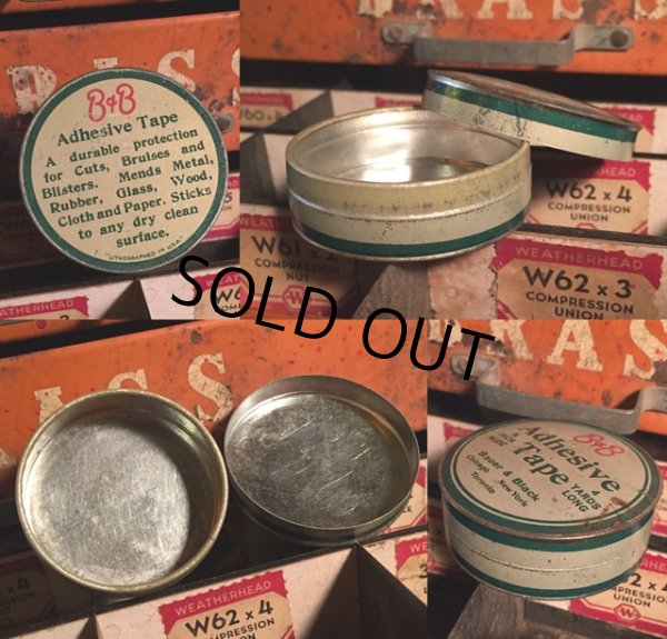 画像2: Vintage B&B Adhesive Tape Can (MA396)  (2)
