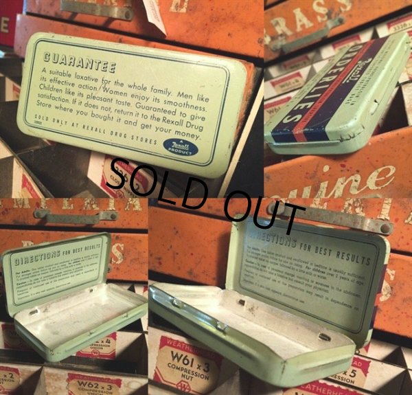 画像2: Vintage Rexall Orderlies Laxative Can (MA398)  (2)