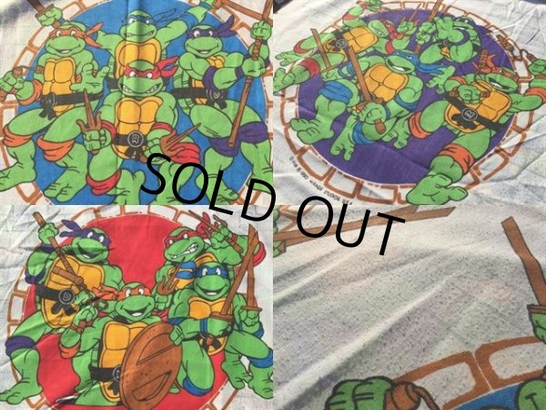 画像2: Vintage TMNT Fitted Sheet (MA409) (2)