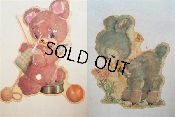 画像4: Vintage Kids Chair Bear&Lam (MA401） (4)