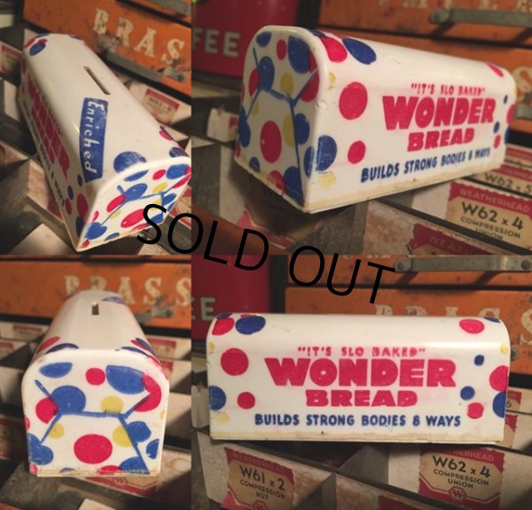 画像2: Vintage Wonder Bread Coin Bank (MA426) (2)