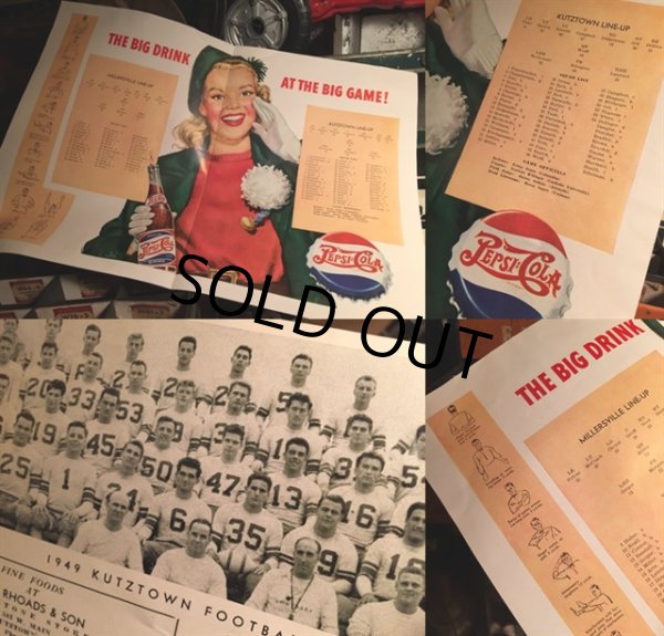 画像3: SALE  40s Vintage Football Program (MA431)  (3)