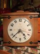 画像1: SALE Vintage GE Kitchen Wall Clock Flower (MA444) (1)