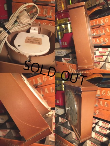 画像3: SALE Vintage GE Kitchen Wall Clock Flower (MA444) (3)