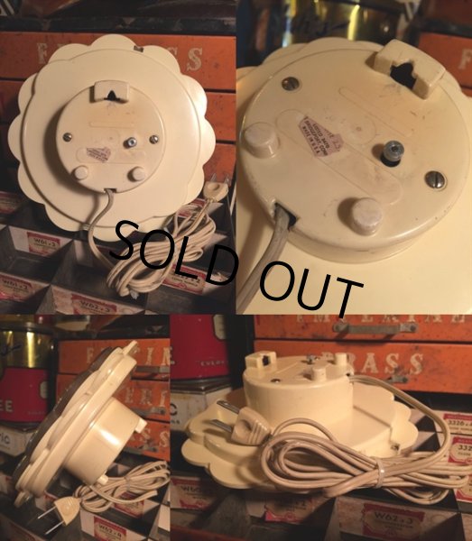 画像3: Vintage GE Kitchen Wall Clock Flower (MA442) (3)