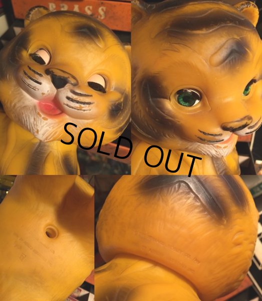 画像3: 60s Vintage Mobley Rubber Doll Tiger (MA451)  (3)
