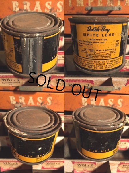 画像3: Vintage Dutch Boy Paint White Lead Can (MA463) (3)