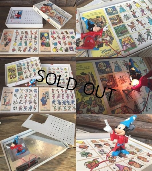 画像3: Vintage Mickey Object Matching Light & Learn Game (MA475)  (3)