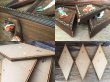 画像3: 50s Vintage Burwood Harlequin Wall Deco Set (MA483) (3)