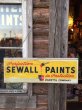 画像1: Vintage Sewall Paints Light Up Sign (MA489) (1)