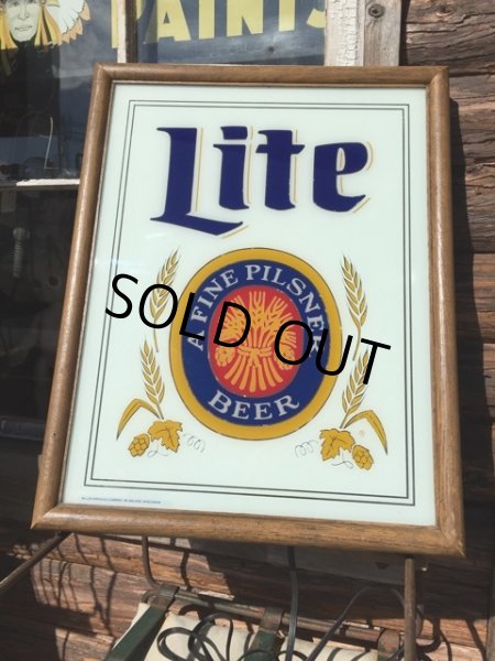 画像1: Vintage Lite Beer Light Up Sign (MA489) (1)