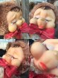 画像3: Vintage Rushton Rubber Face Doll Crying Bear (MA497) (3)