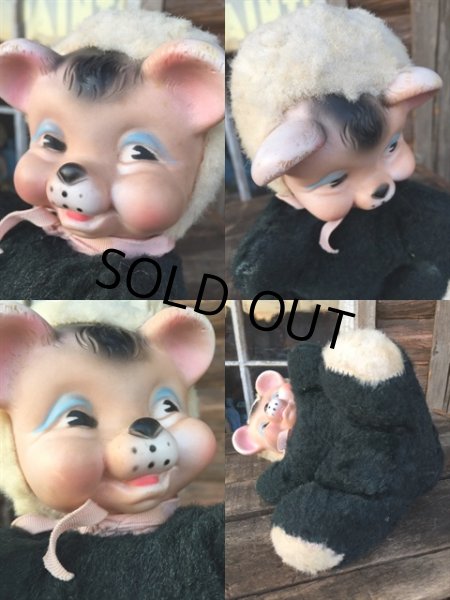 画像3: Vintage Rubber Face Doll Panda Bear (MA495) (3)