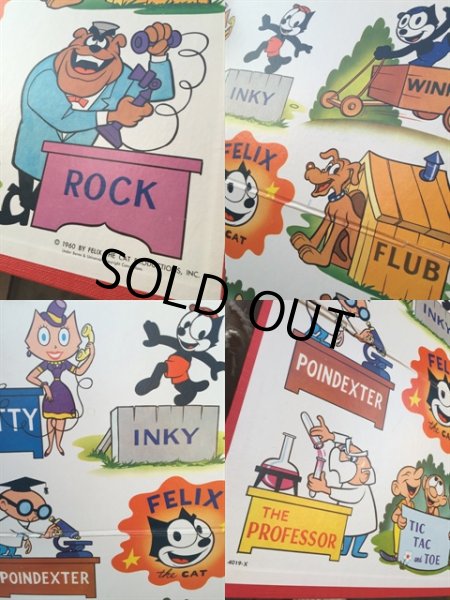 画像2: 60s Vintage Felix Bord Game (MA809) (2)