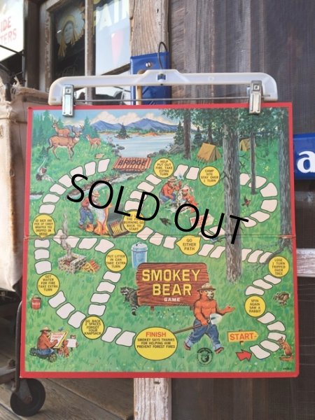 画像1: 60s Vintage Smokey Bear Bord Game (MA808) (1)