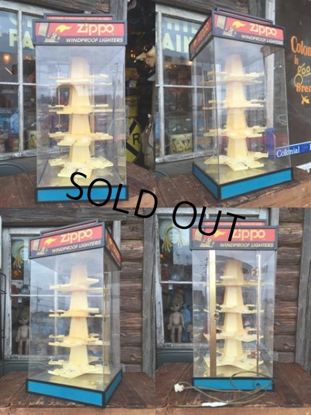 画像2: Vintage Zippo Display Case W/Lights（MA510） (2)