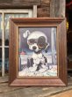 画像1: 60s GIG Vintage Big Eyes Dog Art Wall Decor (MA541) (1)