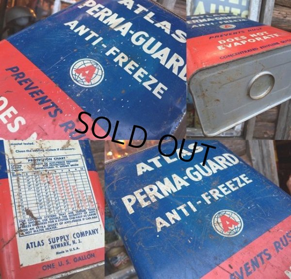 画像3: Vintage Atlas Perma-Guard Anti-Freeze Can 1 GL (MA548)  (3)