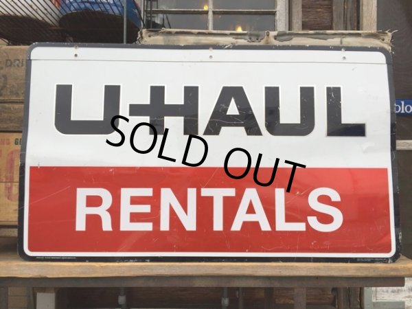 画像2: Vintage U-HAUL RENTALS Sign (MA561)  (2)