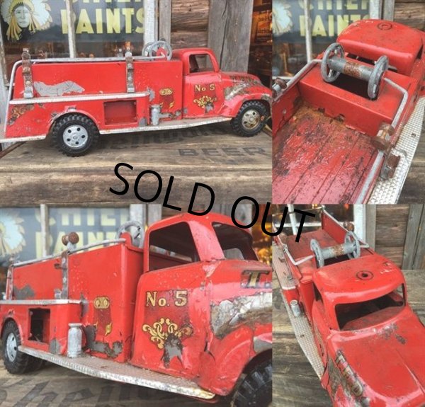 画像3: 50s Vintage Tonka Pumper Fire Truck （MA586） (3)