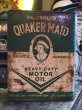 画像1: Vintage Quaker Maid Motor Oil Can 2GL (MA596) (1)