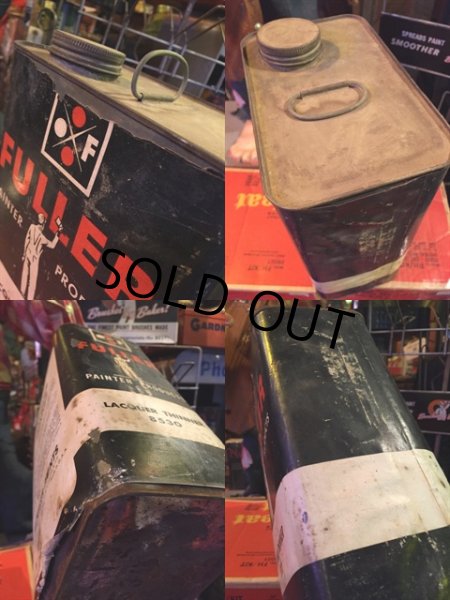 画像3: 50s Vintage Fuller Paints Lacquer Thinner 8530 Tin (MA609) (3)